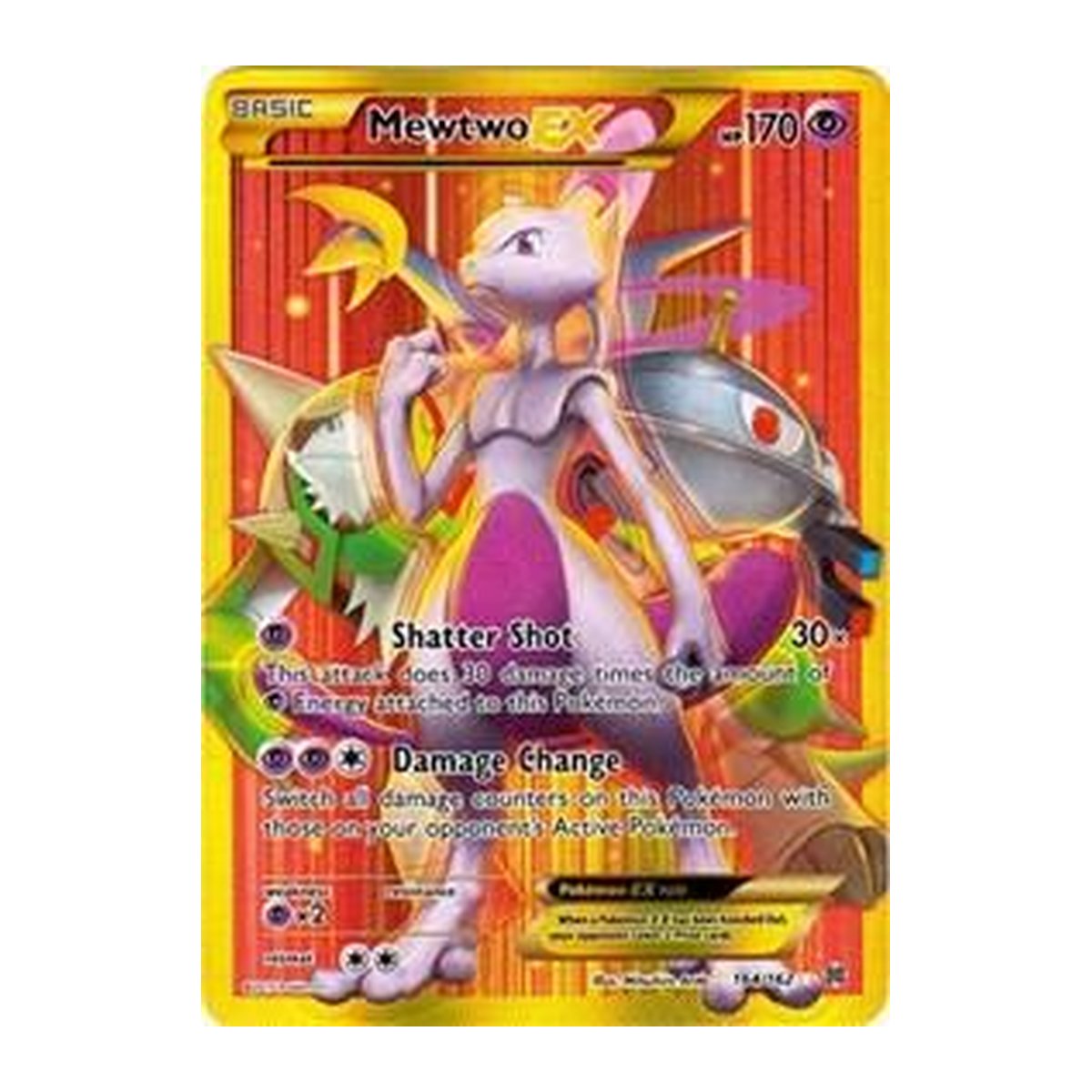 BREAKthrough Mewtwo EX (Secret Full Art) 164 Secret Rare – Team Collectors
