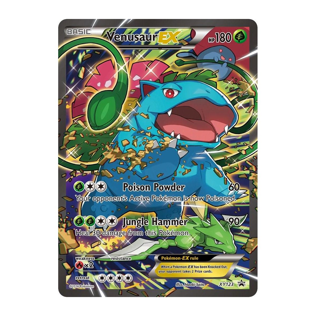 XY Promos Venusaur EX XY123 – Team Collectors