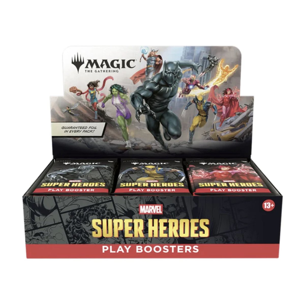 Magic The Gathering: Marvel Super Heroes Play Booster Box