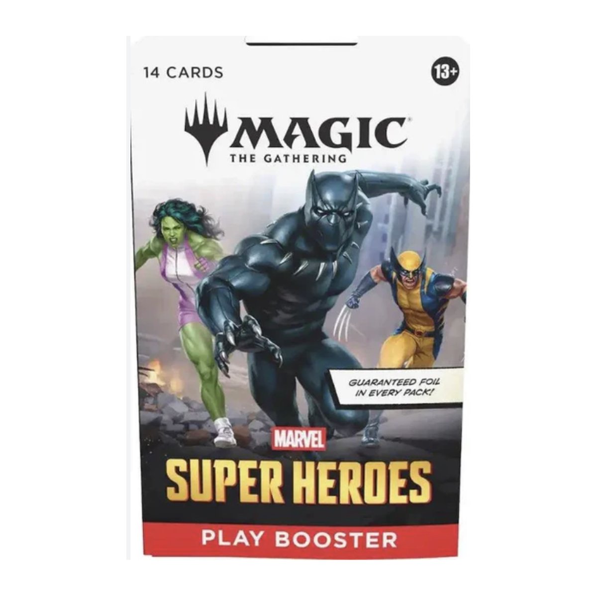 Magic The Gathering: Marvel Super Heroes Play Booster Sleeved Pack