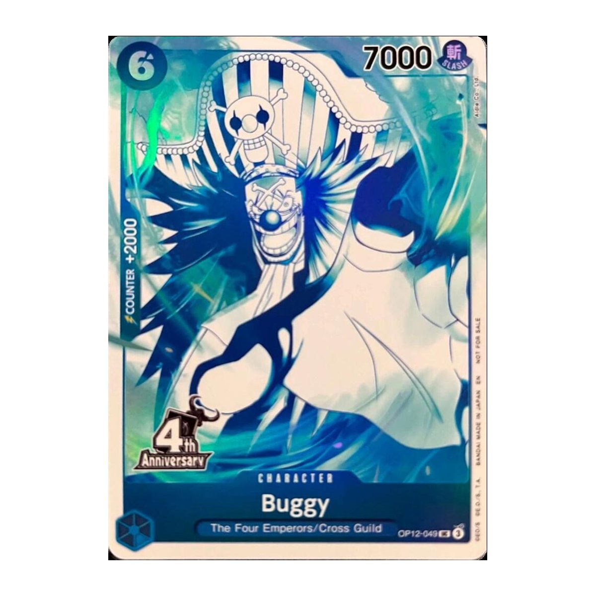 Buggy OP12-049 4th Anniversary Treasure Campaign Pack Uncommon