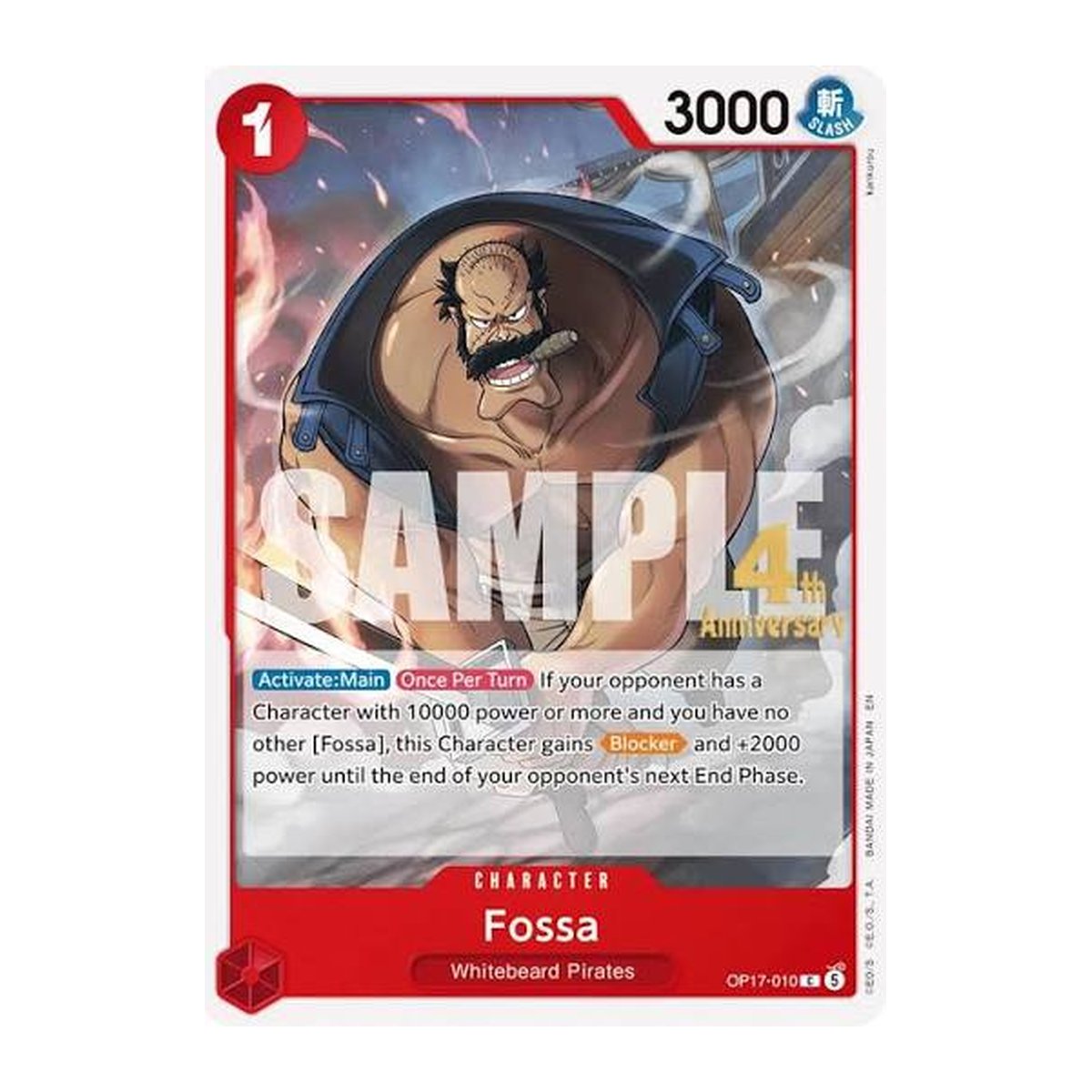 Fossa OP17-010 Release Event Common