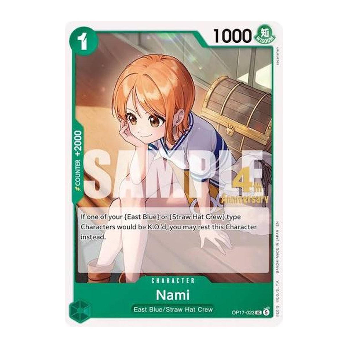 Nami OP17-023 Release Event Uncommon