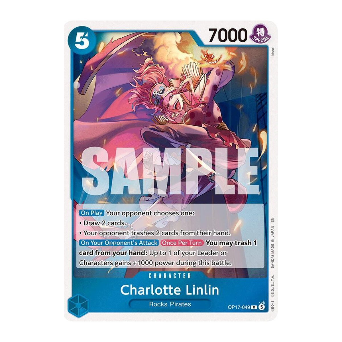 Charlotte Linlin OP17-049 Rare
