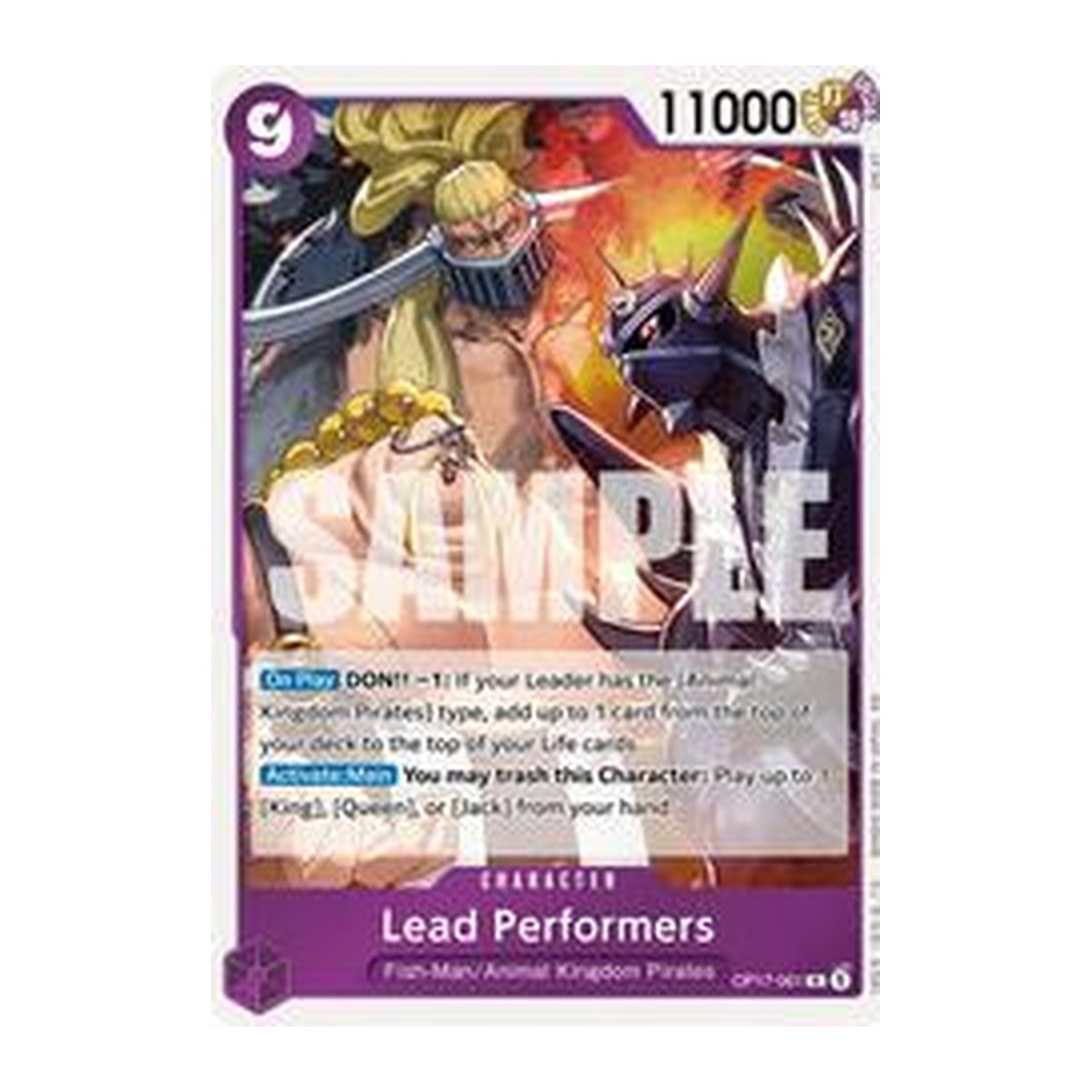 Lead Performers OP17-061 Rare