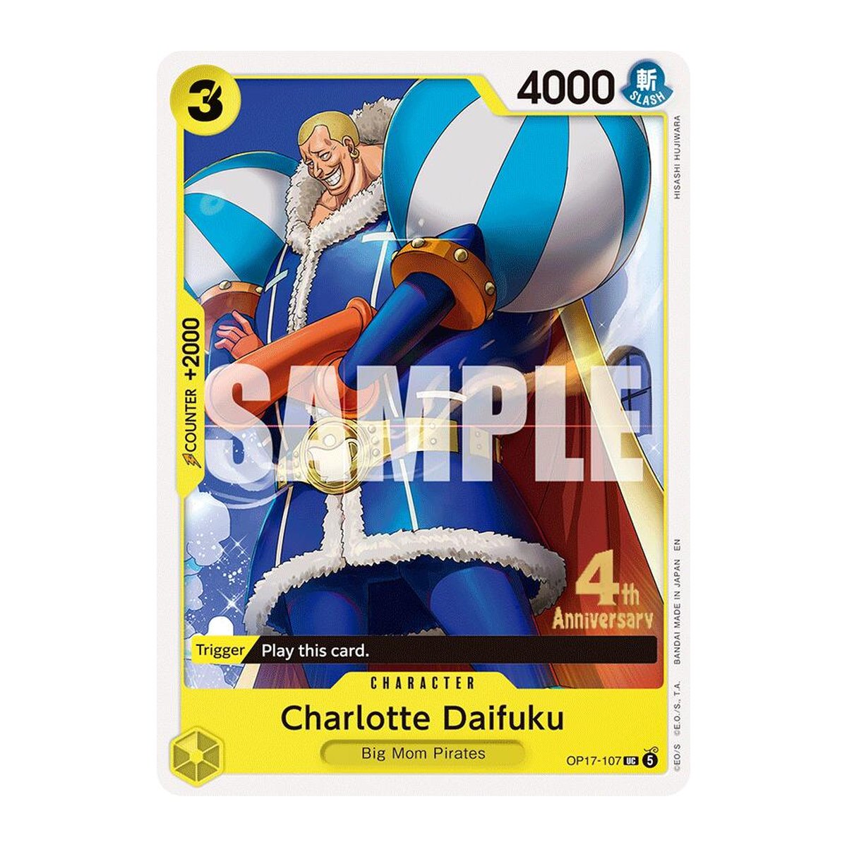 Charlotte Daifuku OP17-107 Release Event Uncommon