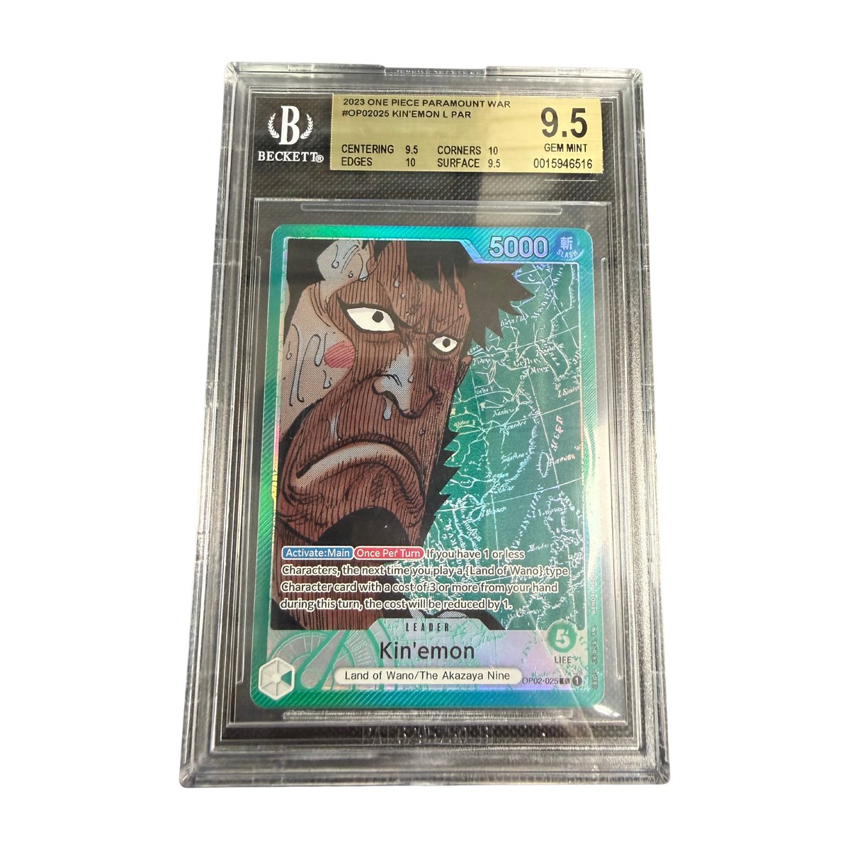 BGS 9.5 Kin'emon OP02-025