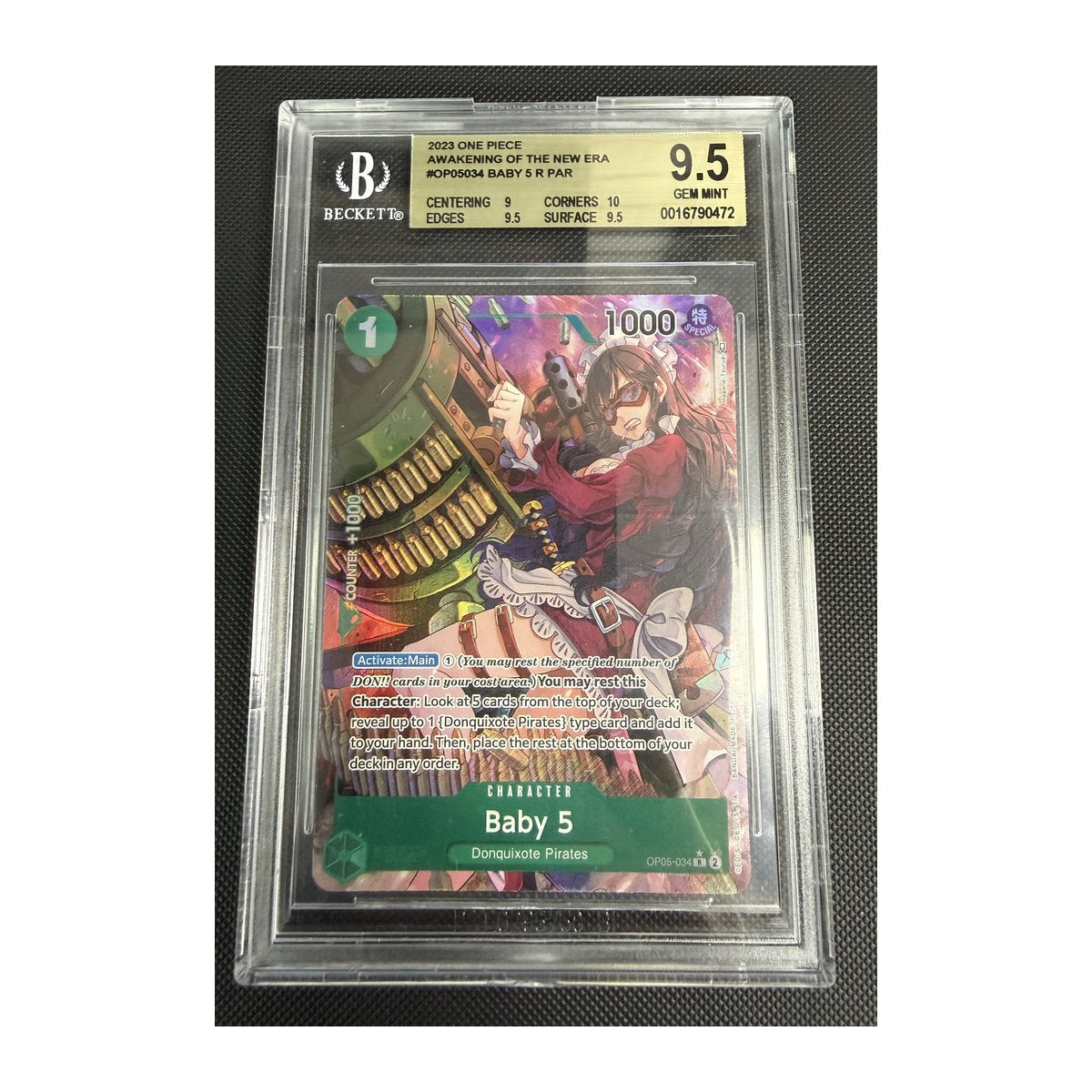 BGS 9.5 Baby 5 OP05-034
