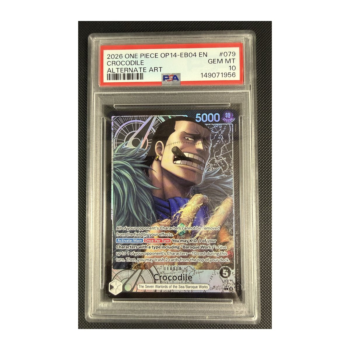 PSA 10 Crocodile OP14-079