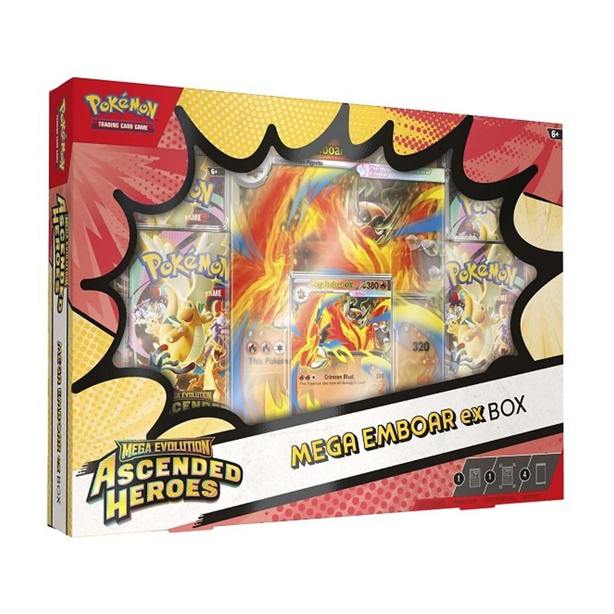 Pokemon Mega Emboar ex Box