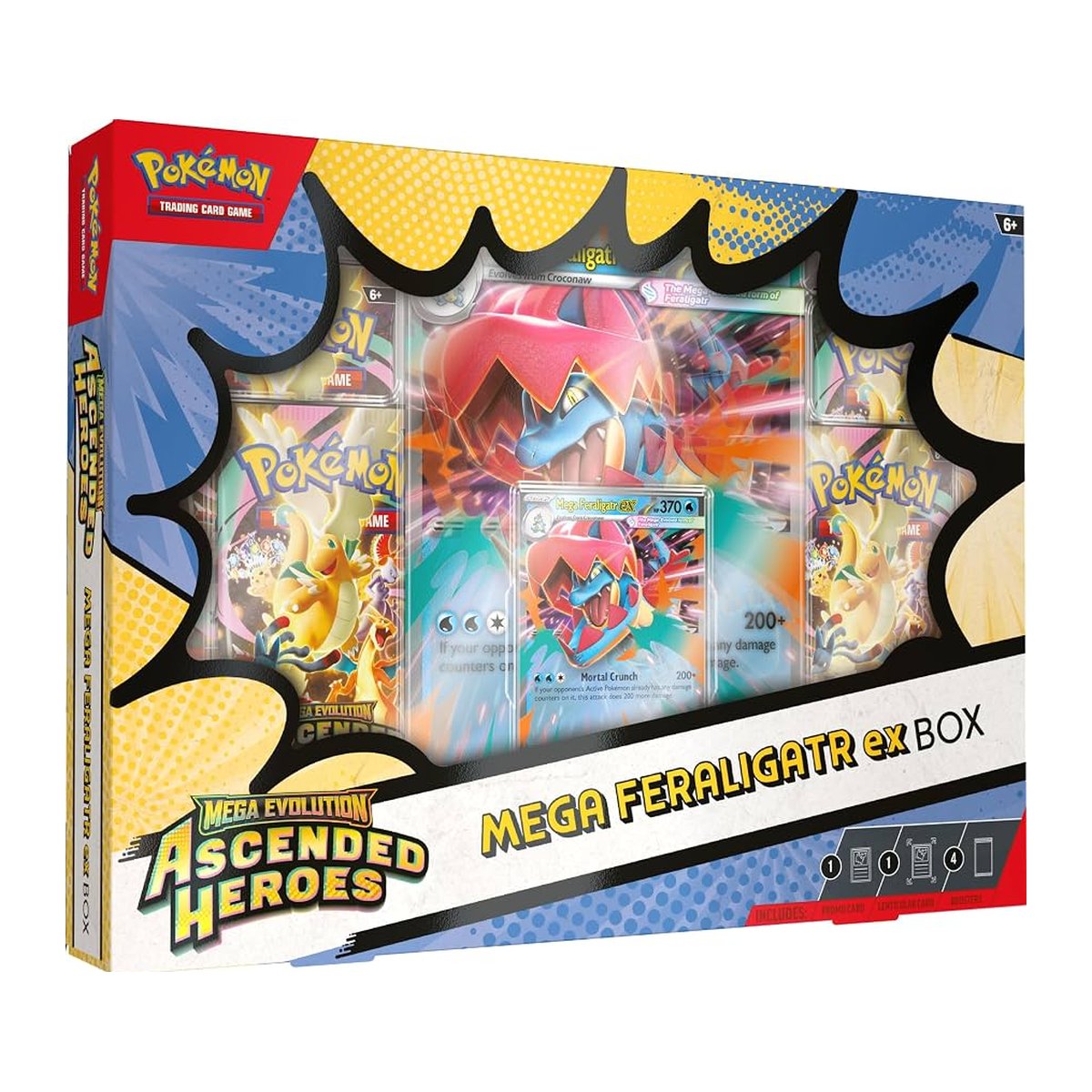 Pokemon Mega Feraligatr ex Box