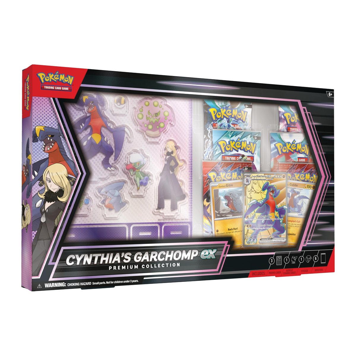Pokemon Cynthia's Garchomp ex Premium Collection