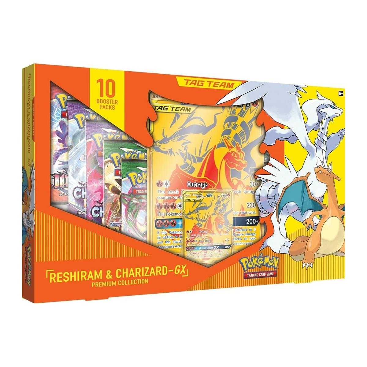 Pokemon Reshiram & Charizard GX Premium Collection