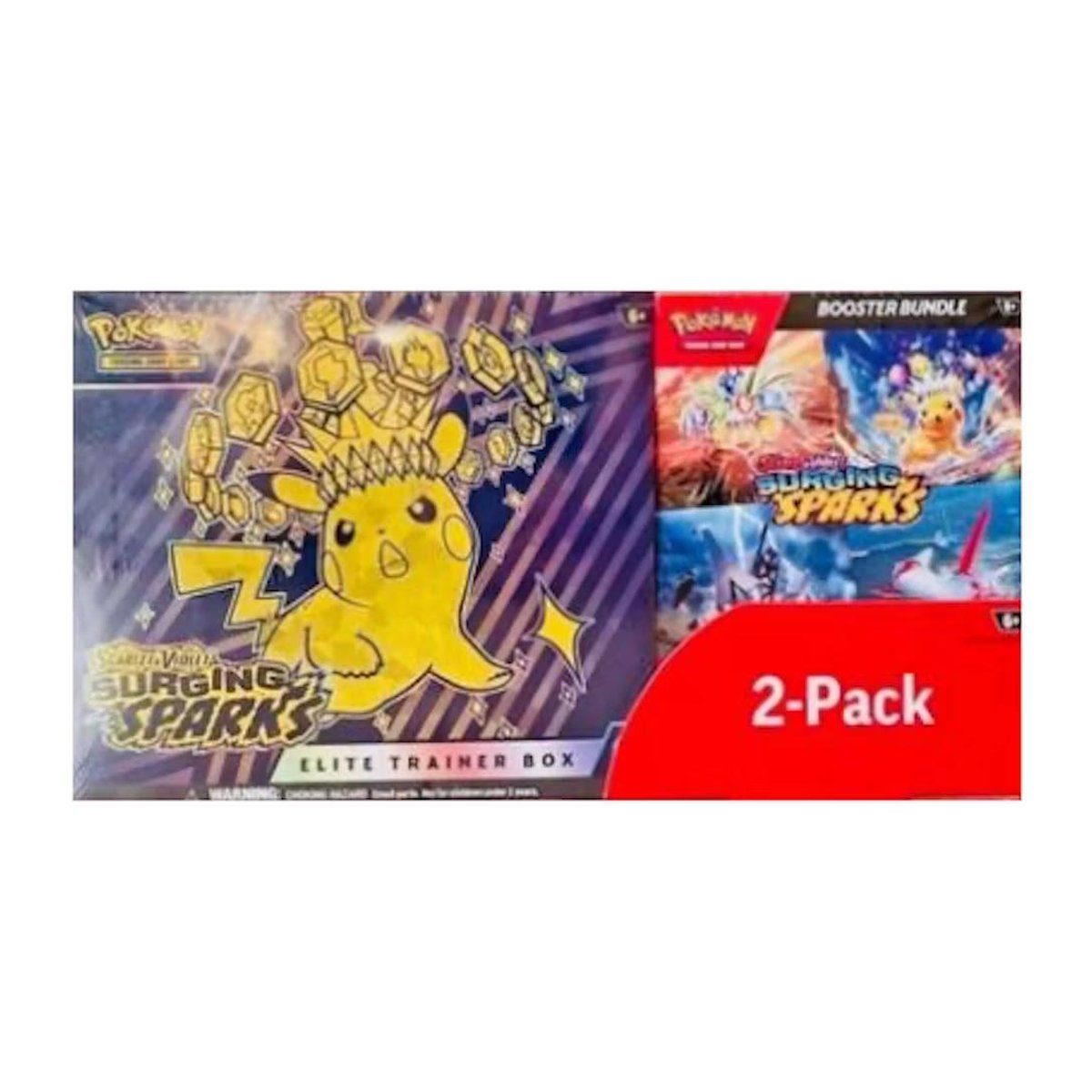 Pokemon Surging Sparks 2-Pack Bundle