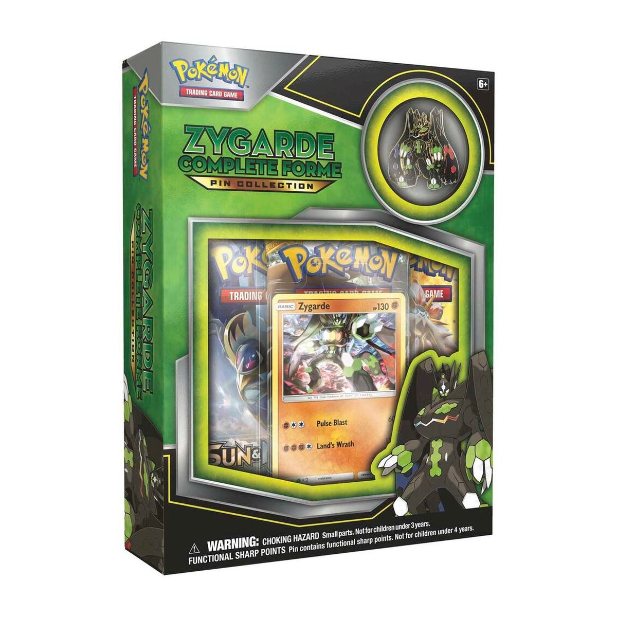 Pokemon Zygarde Complete Forme Pin Collection