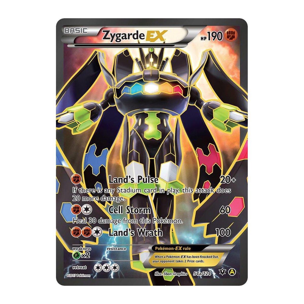 Zygarde EX 54A Promo