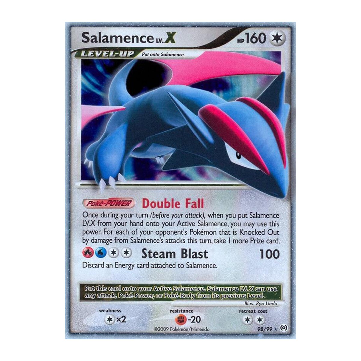 Salamence Lv.X 98 Ultra Rare