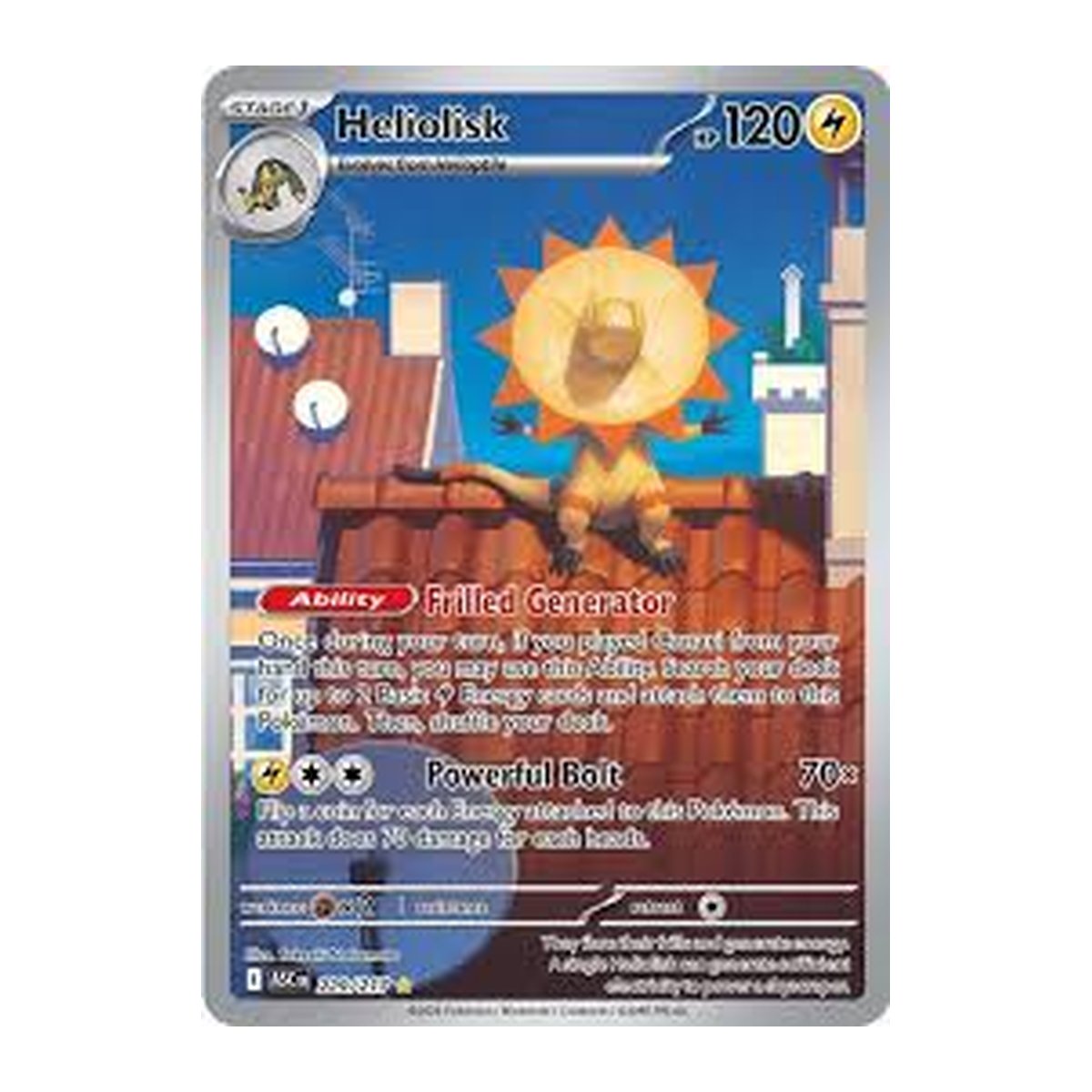 Ascended Heroes Heliolisk 229 Illustration Rare – Team Collectors