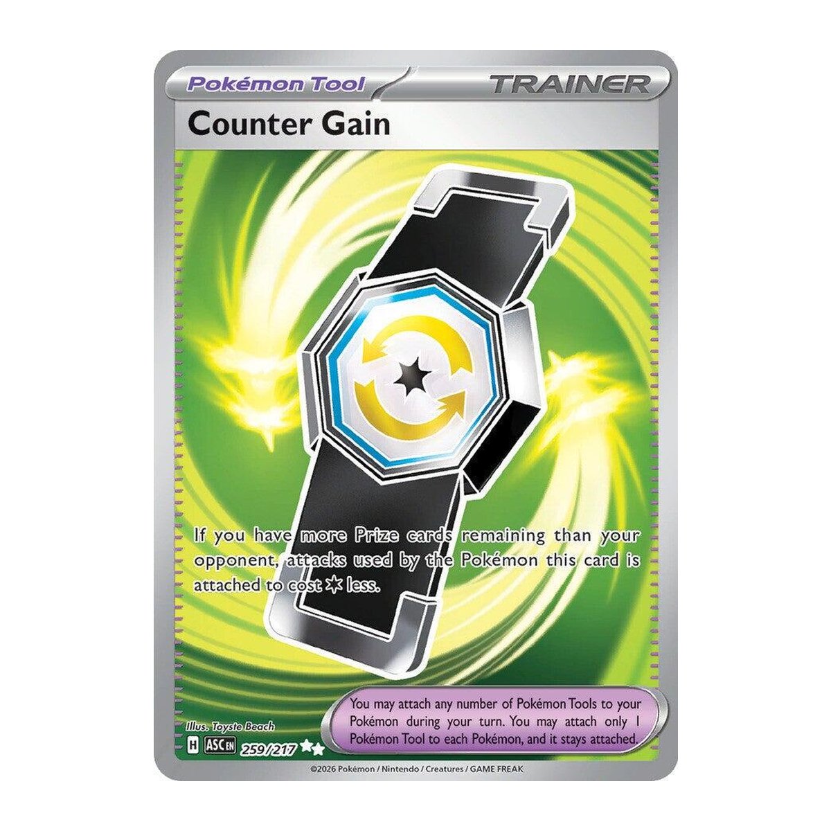 Ascended Heroes Counter Gain 259 Ultra Rare