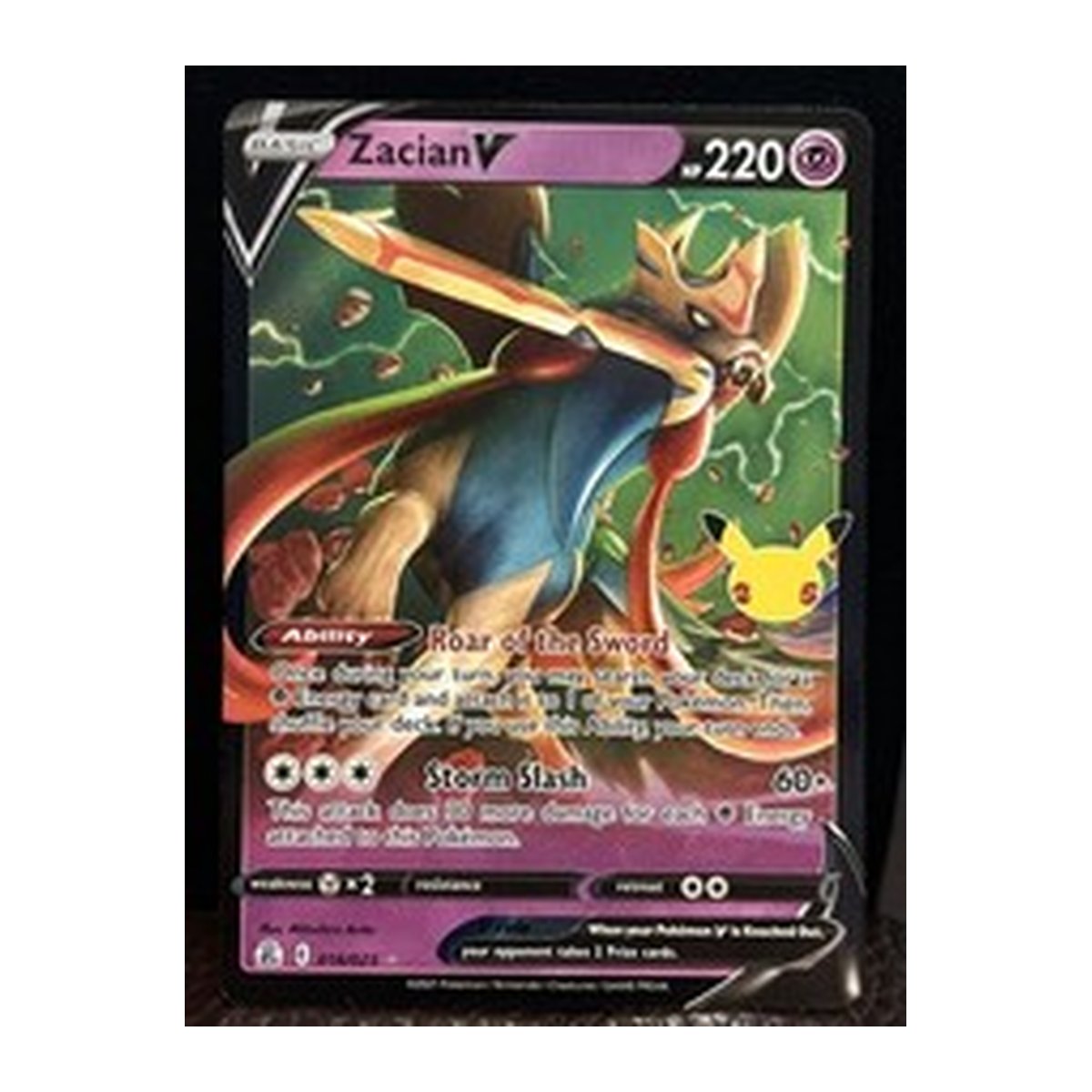 Celebrations Zacian V 016 Ultra Rare – Team Collectors