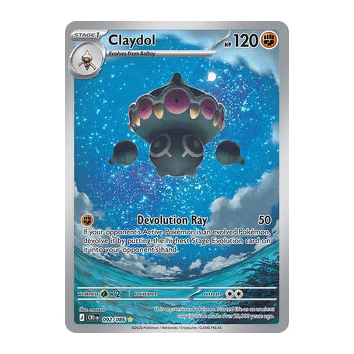 Claydol Illustration Rare