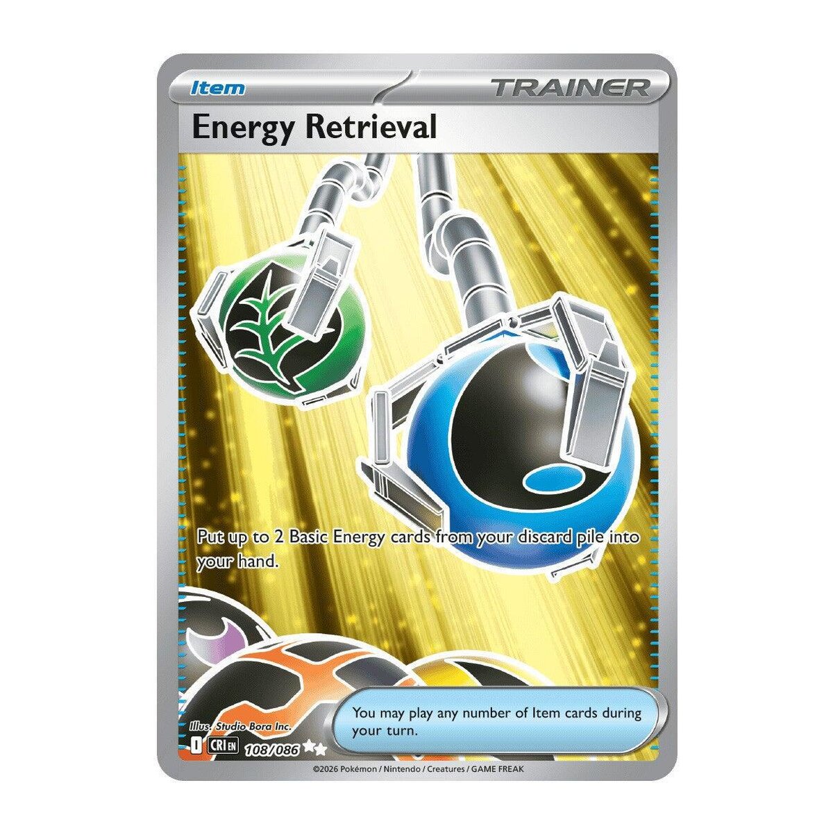 Chaos Rising Energy Retrieval 108 Ultra Rare