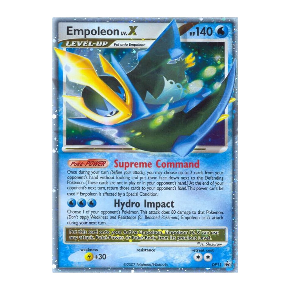 Diamond & Pearl Promos Empoleon Lv.X DP11