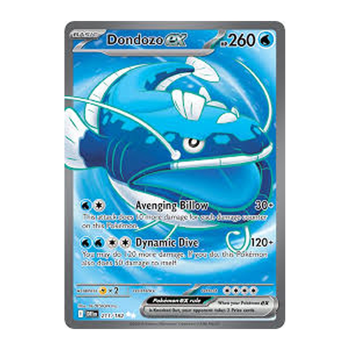 Destined Rivals Dondozo 211 Illustration Rare