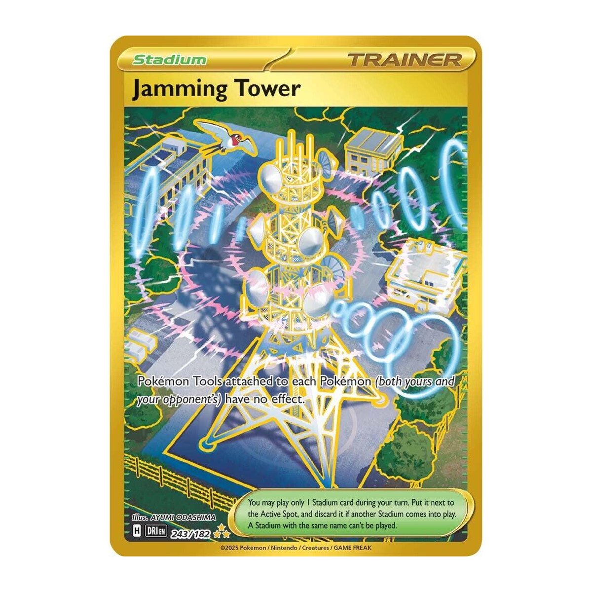 Destined Rivals Jamming Tower 243 Hyper Rare