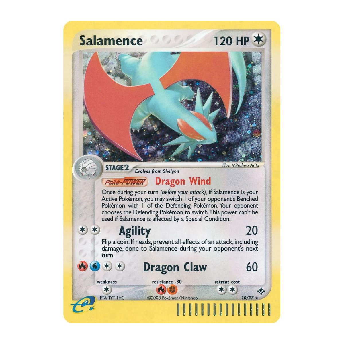 EX Dragon Salamence (Holofoil) Holo Rare