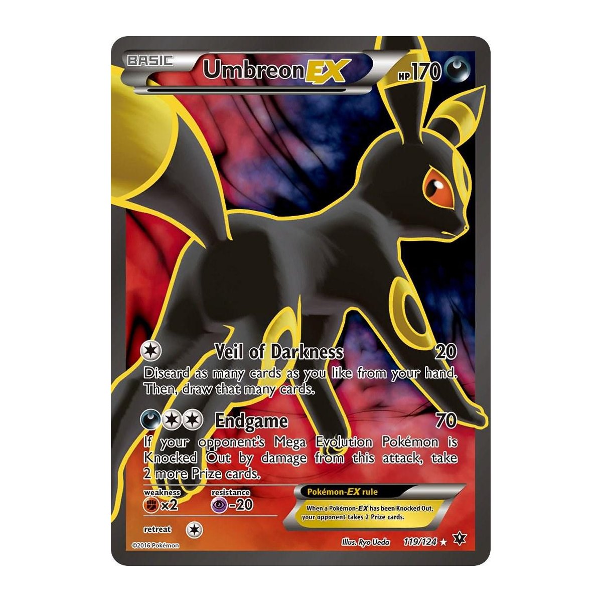 Fates Collide Umbreon EX Ultra Rare