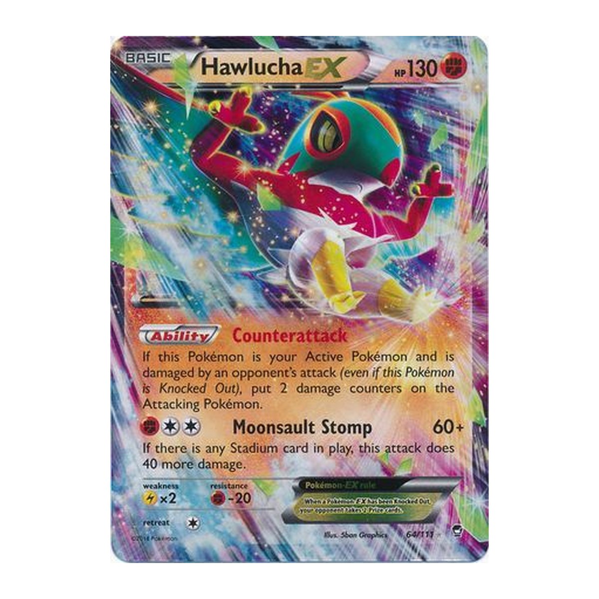 Furious Fists Hawlucha Ultra Rare