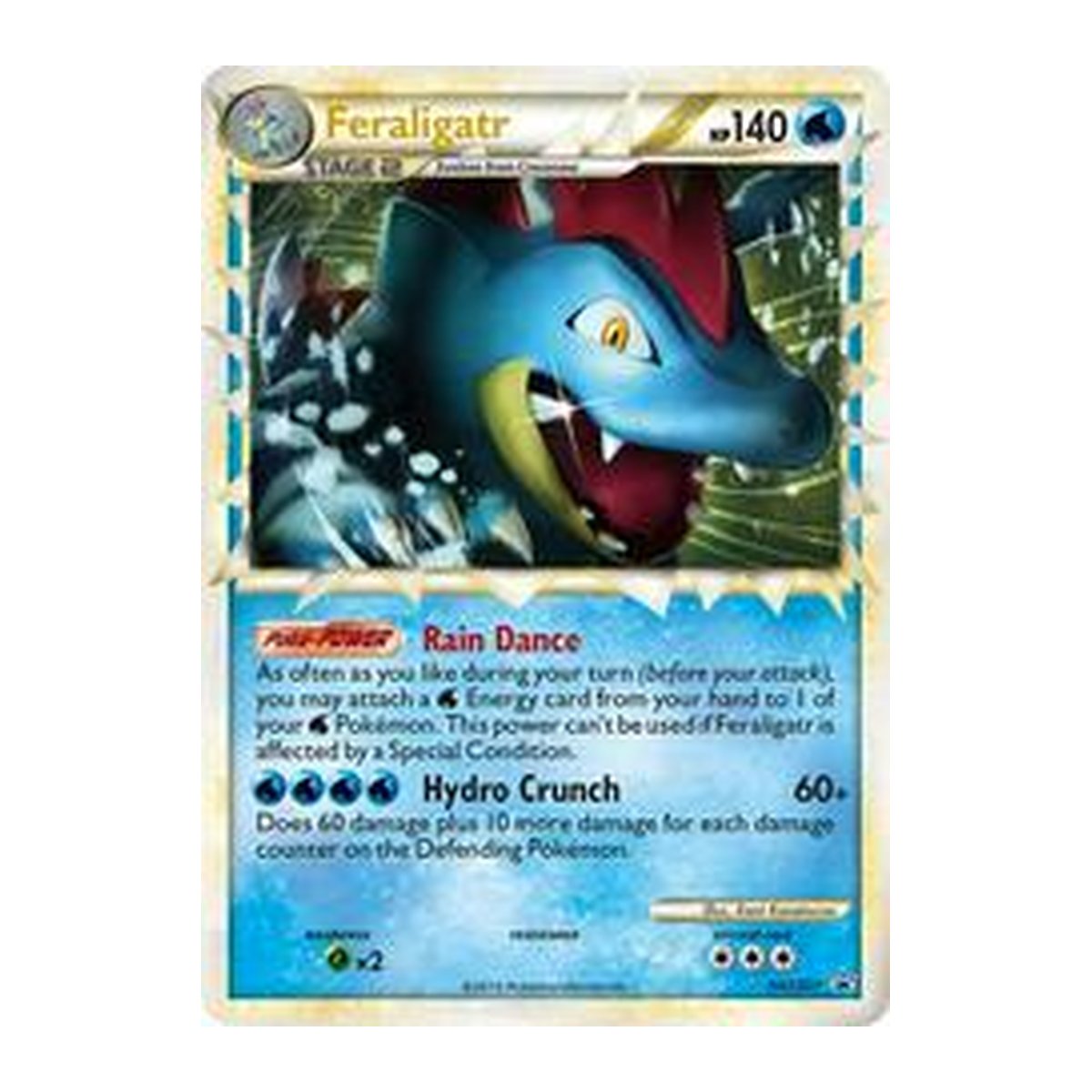 HGSS Promos Feraligatr (Prime) Holo Rare