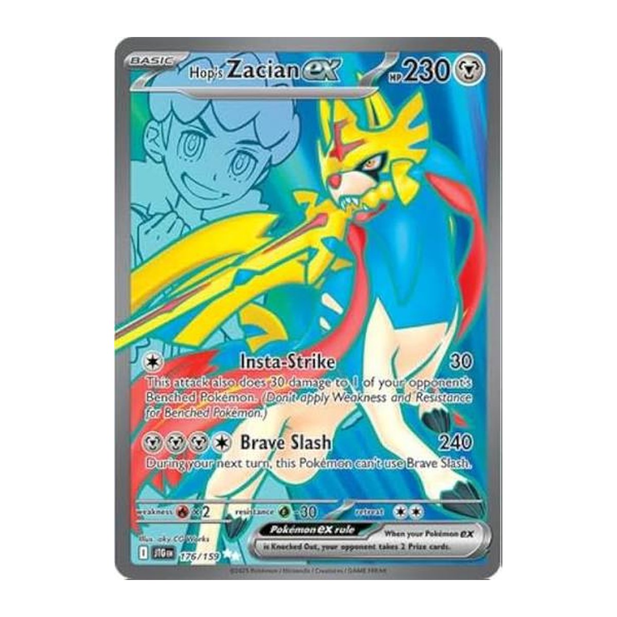 Journey Together Hop's Zacian 176 Ultra Rare