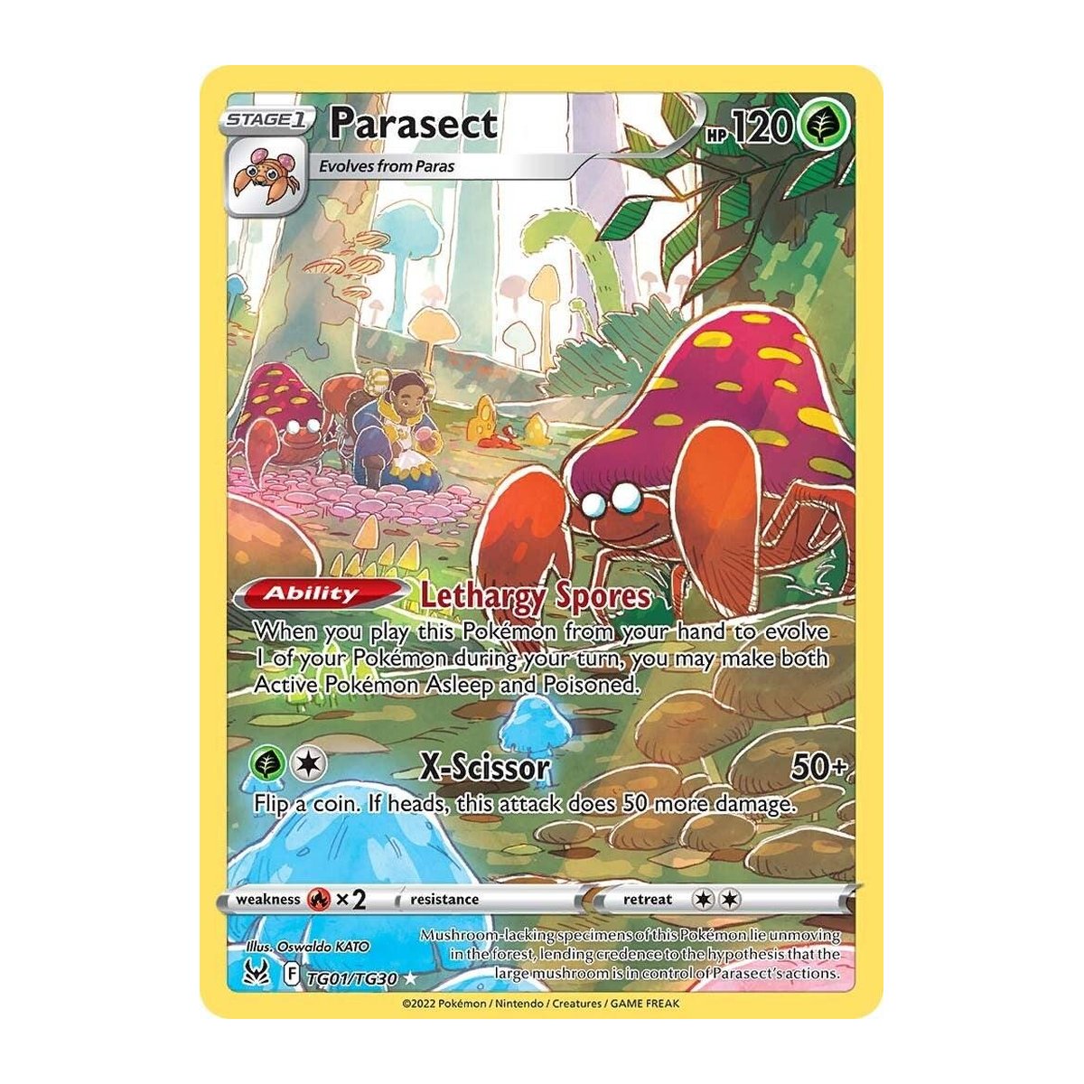 Lost Origin Parasect TG01 Ultra Rare – Team Collectors