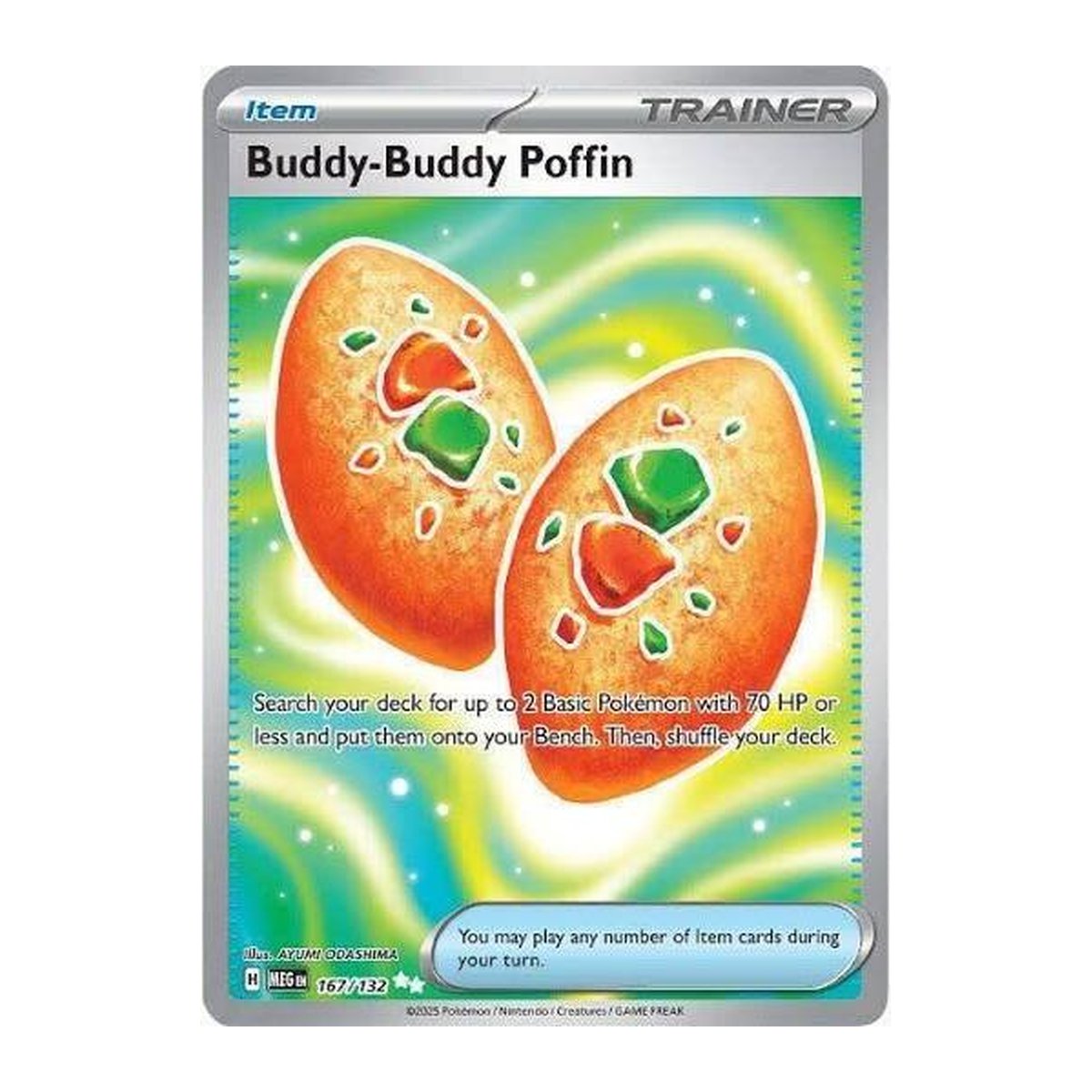 Mega Evolution Buddy-Buddy Poffin 167 Ultra Rare