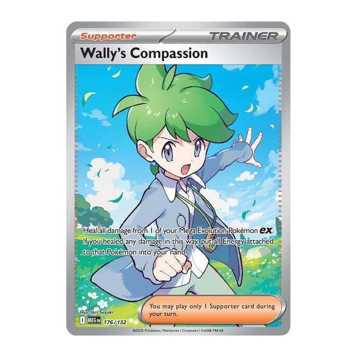 Mega Evolution Wally's Compassion 176 Ultra Rare