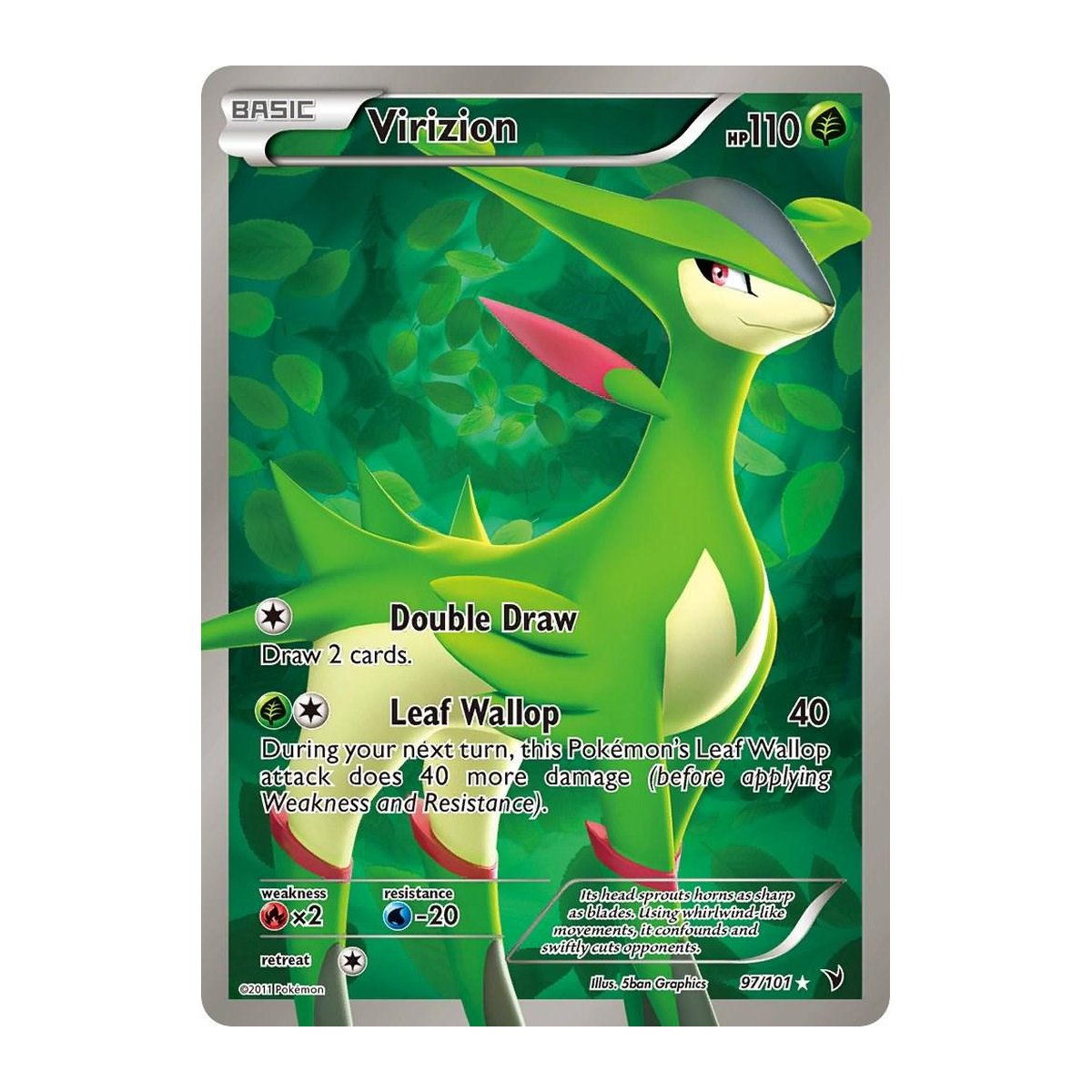 Noble Victories Virizion 097 Ultra Rare