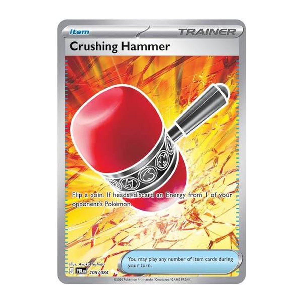 Pitch Black Crushing Hammer 105 Ultra Rare