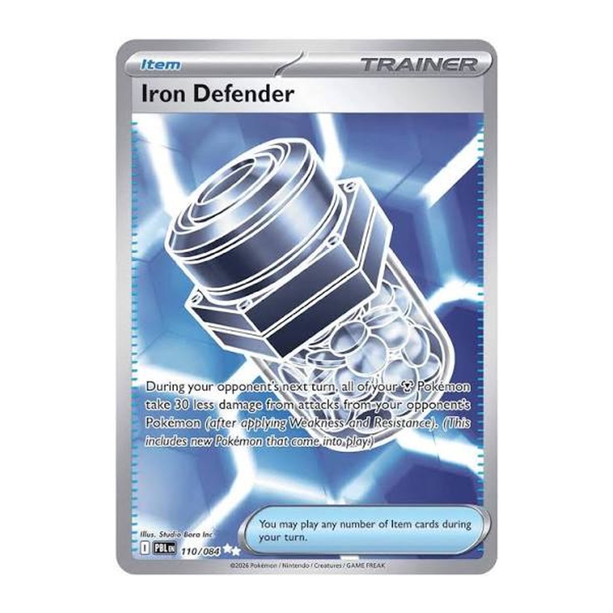 Pitch Black Iron Defender 110 Ultra Rare