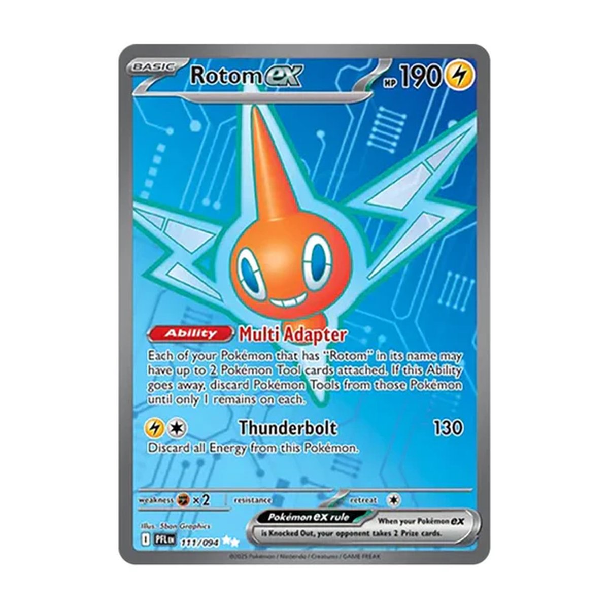 Phantasmal Flames Rotom EX Ultra Rare