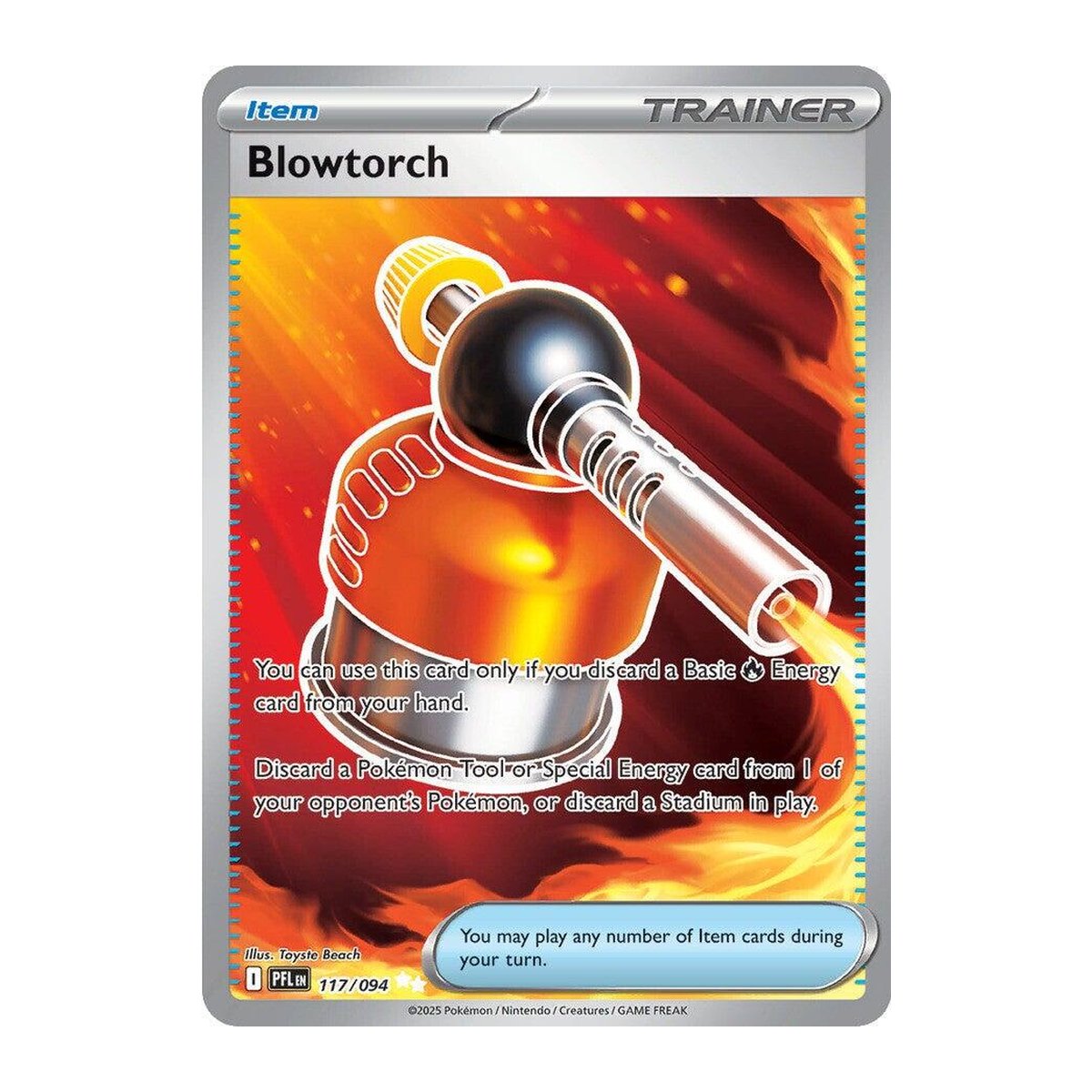 Phantasmal Flames Blowtorch 117 Ultra Rare