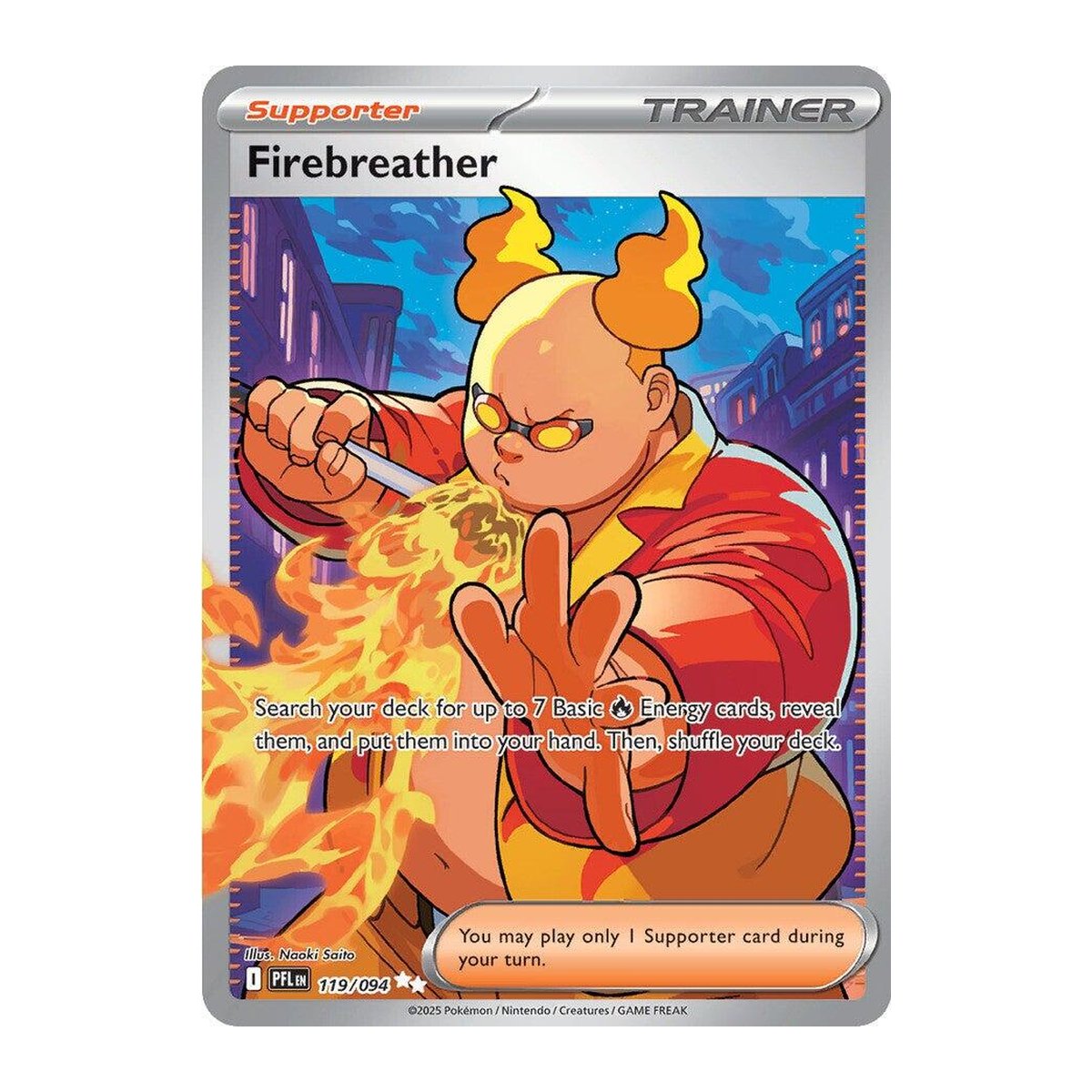 Phantasmal Flames Firebreather 119 Ultra Rare