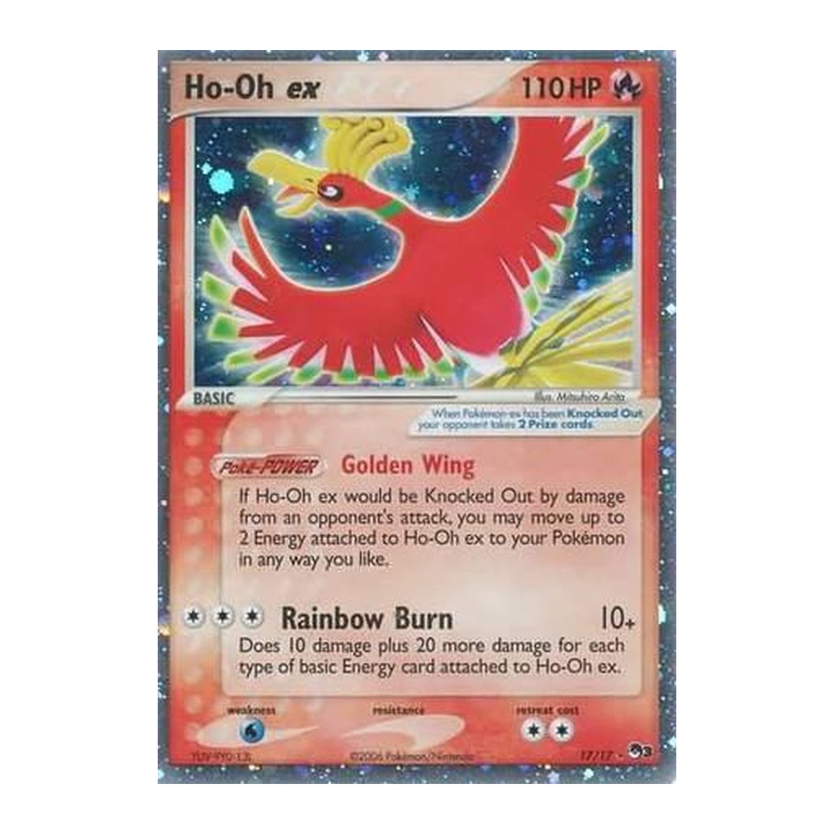 POP Series 3 Ho-Oh EX Ultra Rare