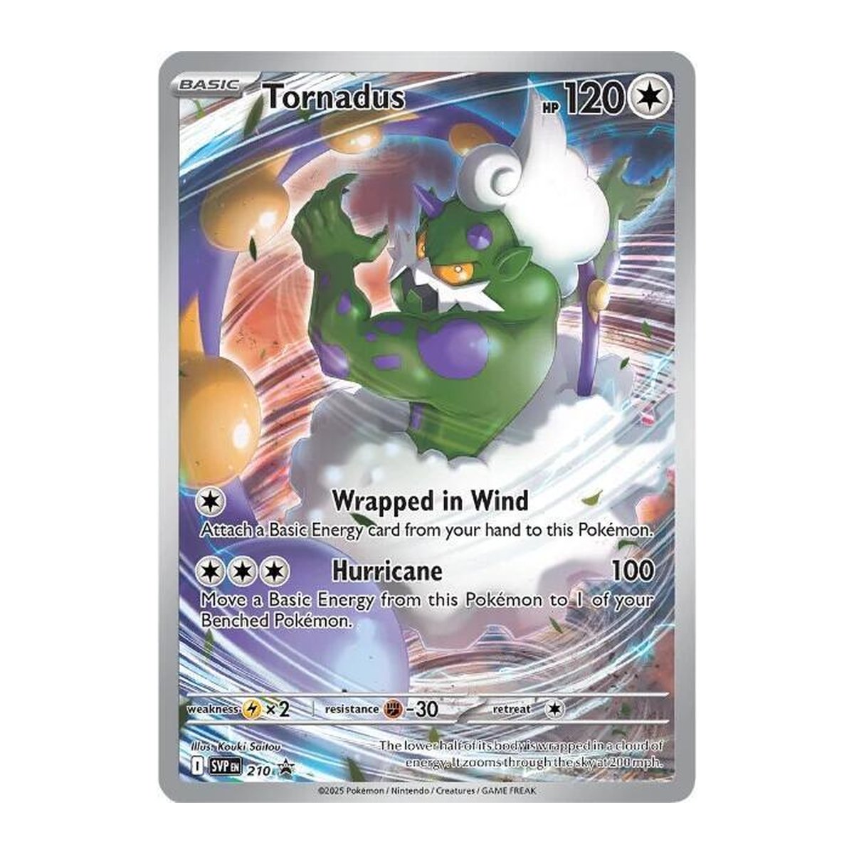 Scarlet & Violet Promo Tornadus 210