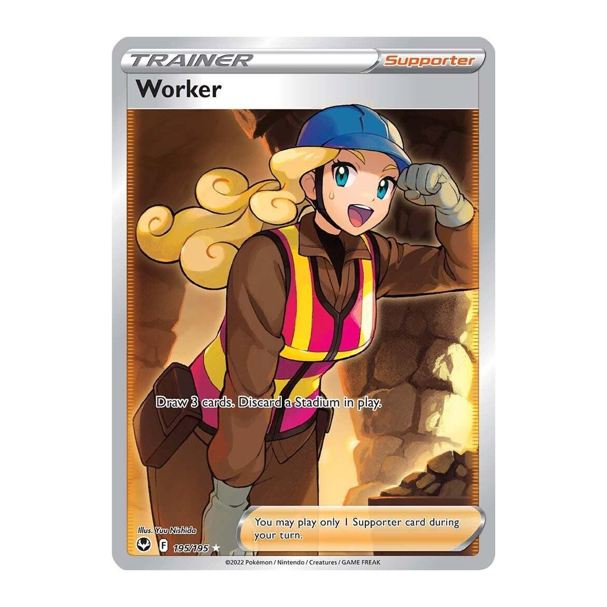 Silver Tempest Worker 195 Ultra Rare