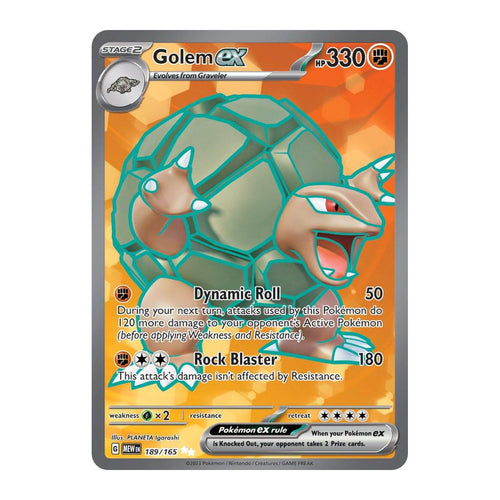 151 Golem EX 189 Ultra Rare – Team Collectors