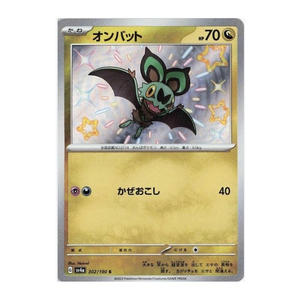 Shiny Treasure ex Noibat Shiny