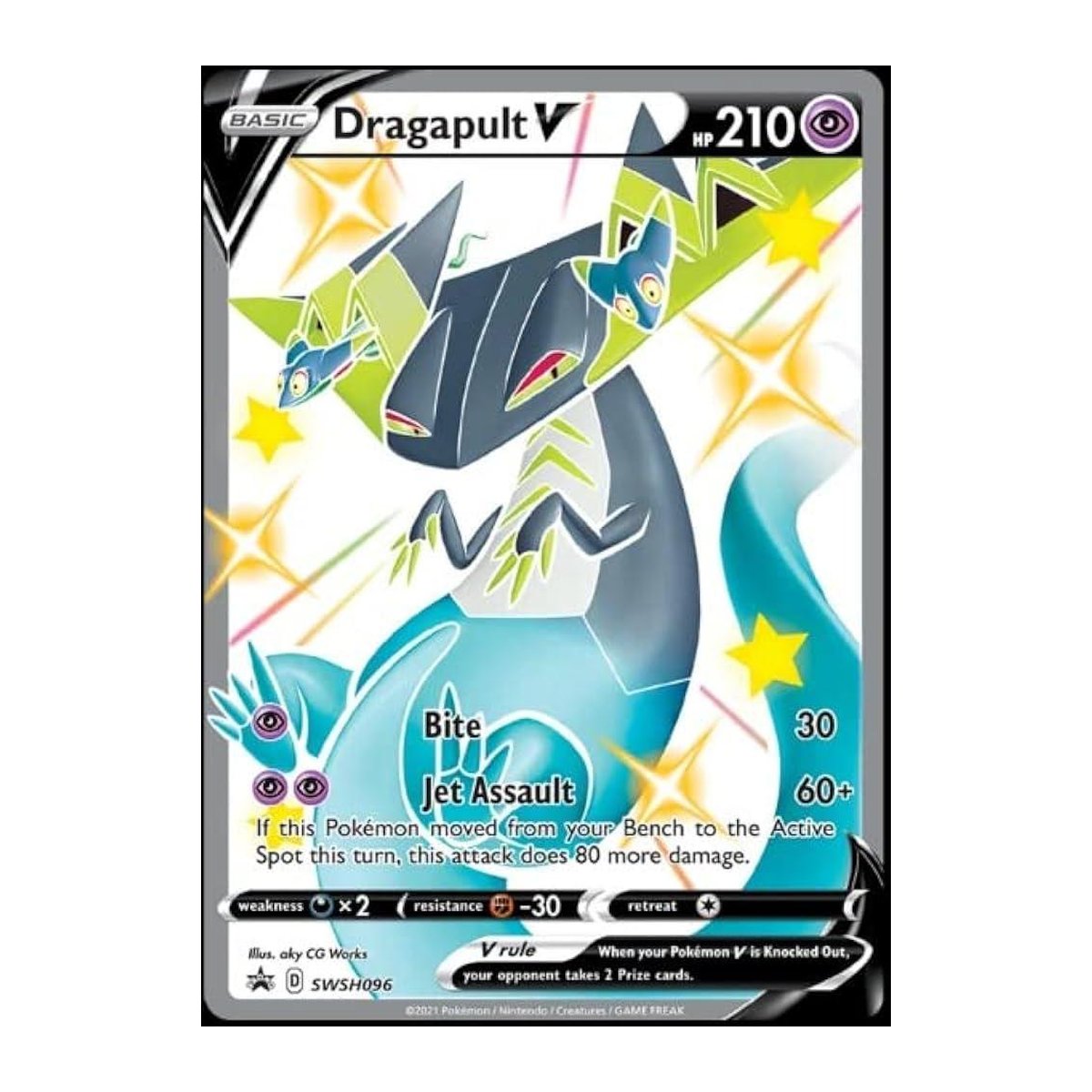 Sword & Shield Promos Dragapult V SWSH096