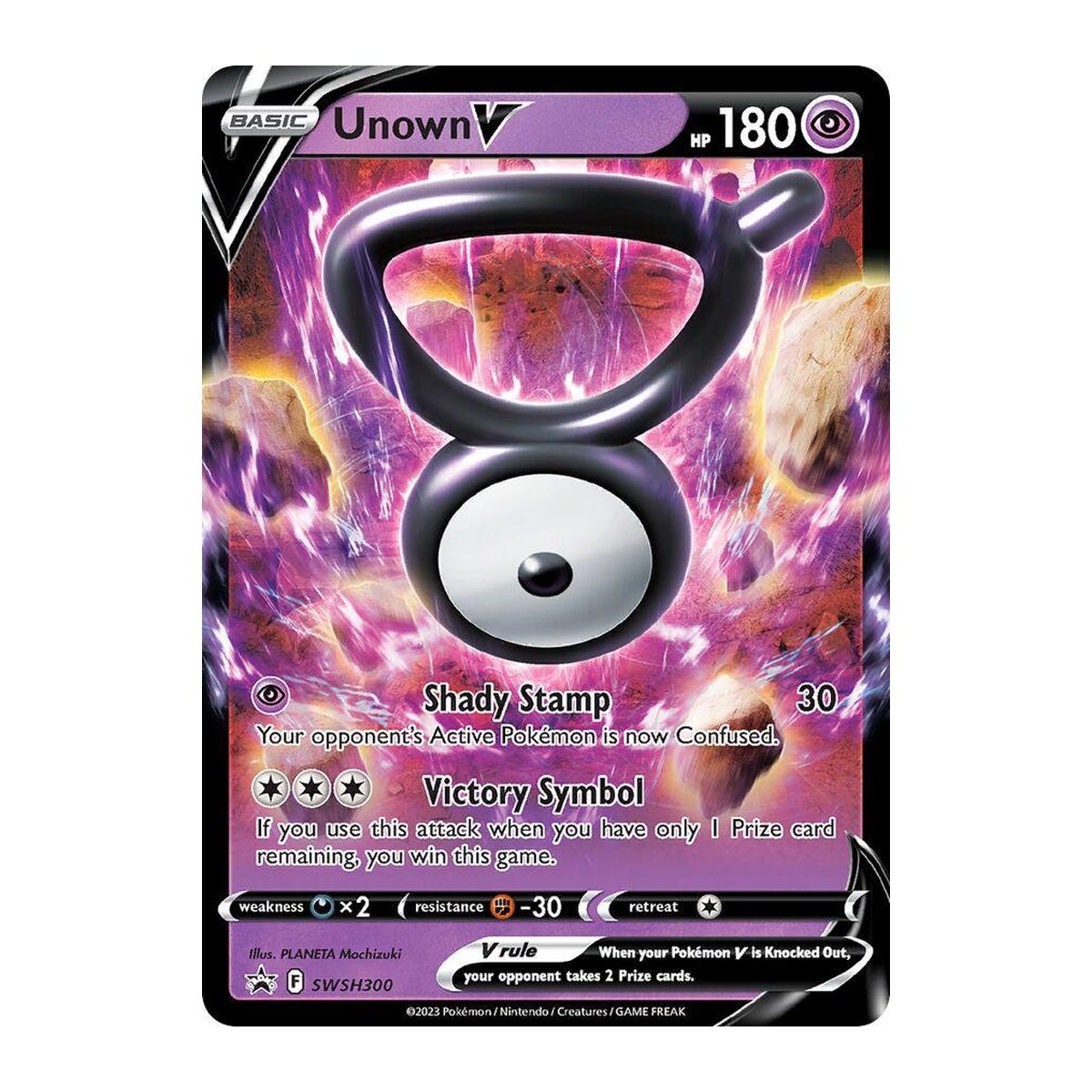 Sword & Shield Promos Unown V SWSH300